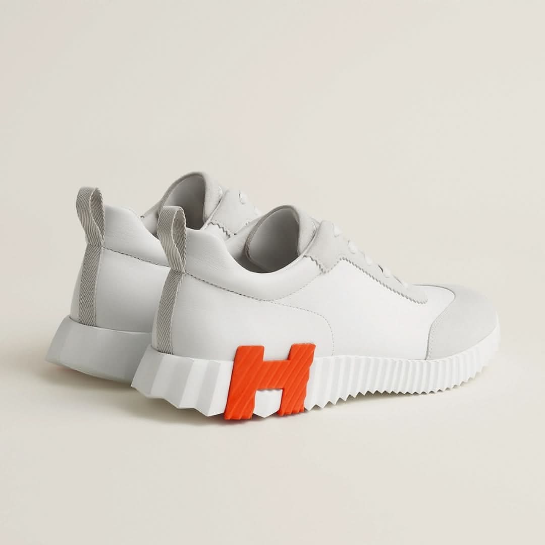 BASKETS UNISEXES BNCG - Blanc/Orange