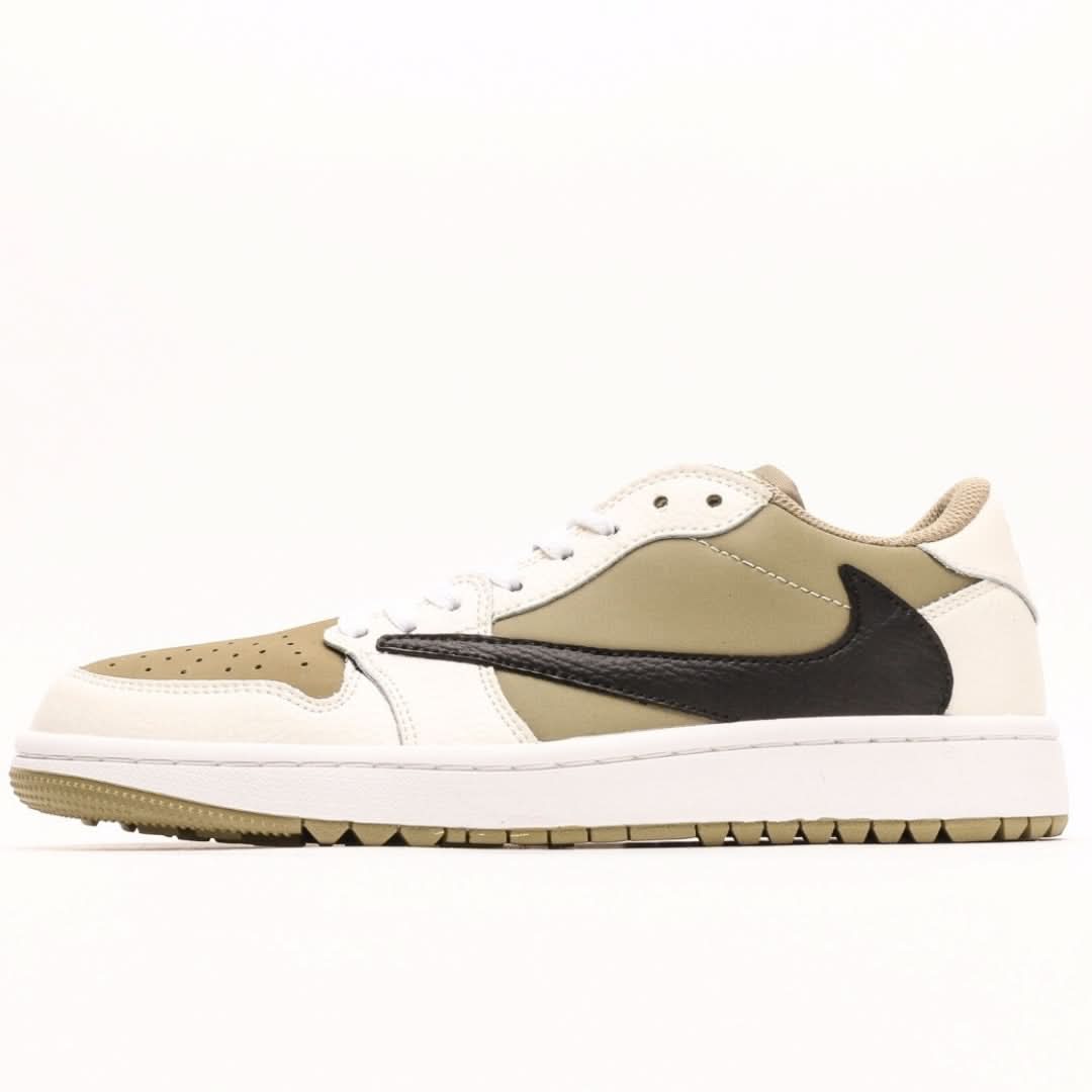 Nike Air Jordan 1 Retro Low Golf Travis Scott Neutral Olive