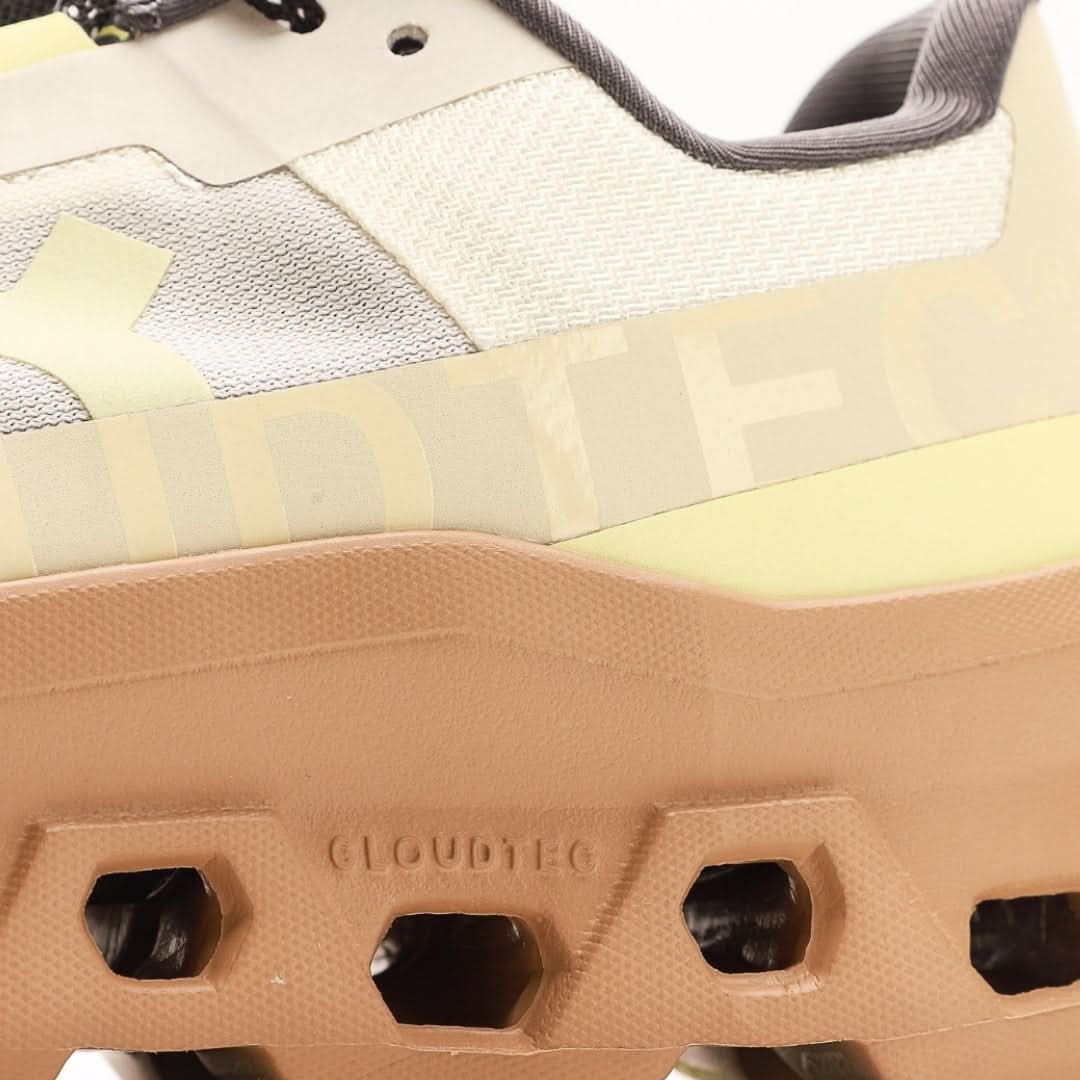 On Shoes Men's White Cloudmonster 'Cream Dune'