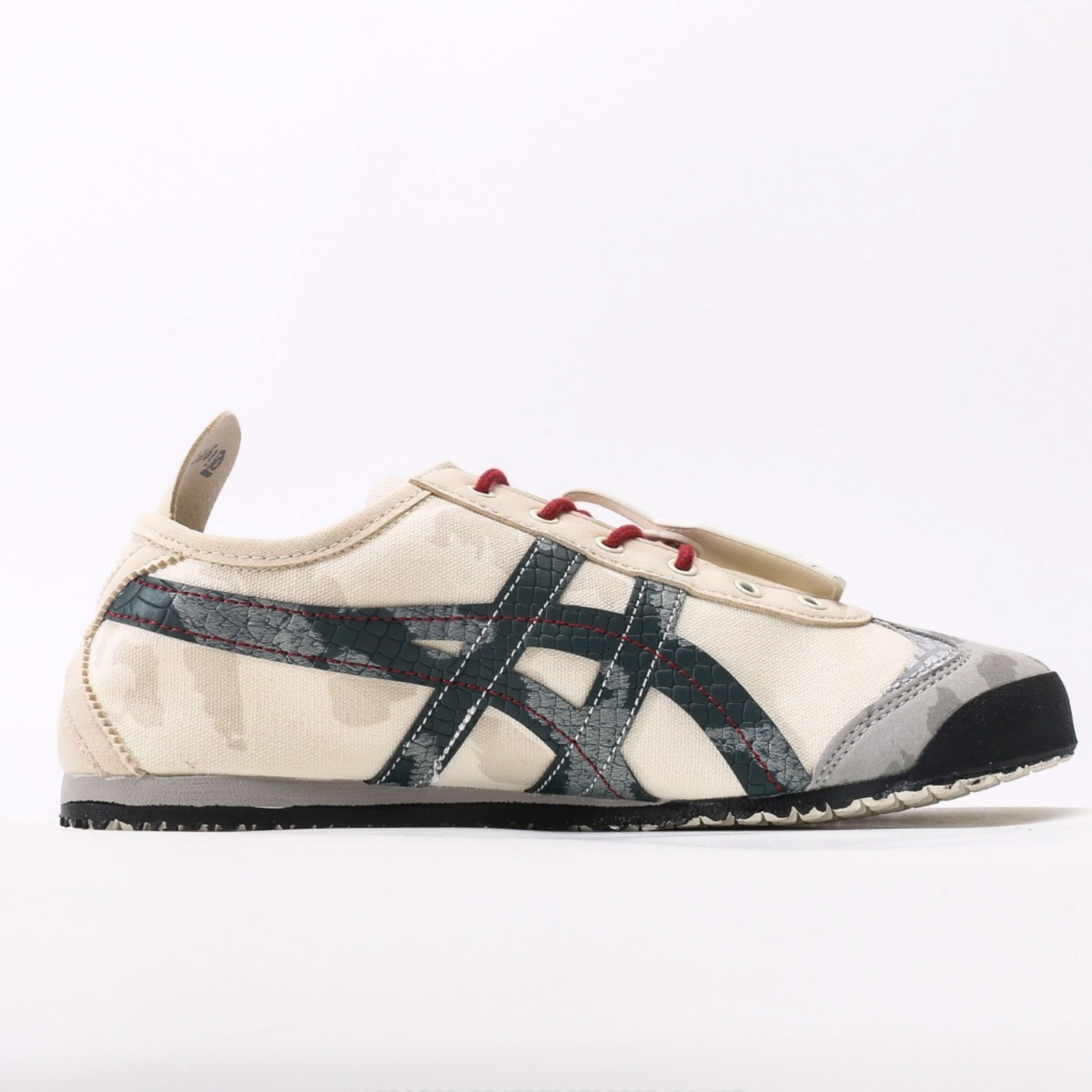 Onitsuka Tiger X Panda Prank Youth Trend – Beige & Black Winter 2024 Edition