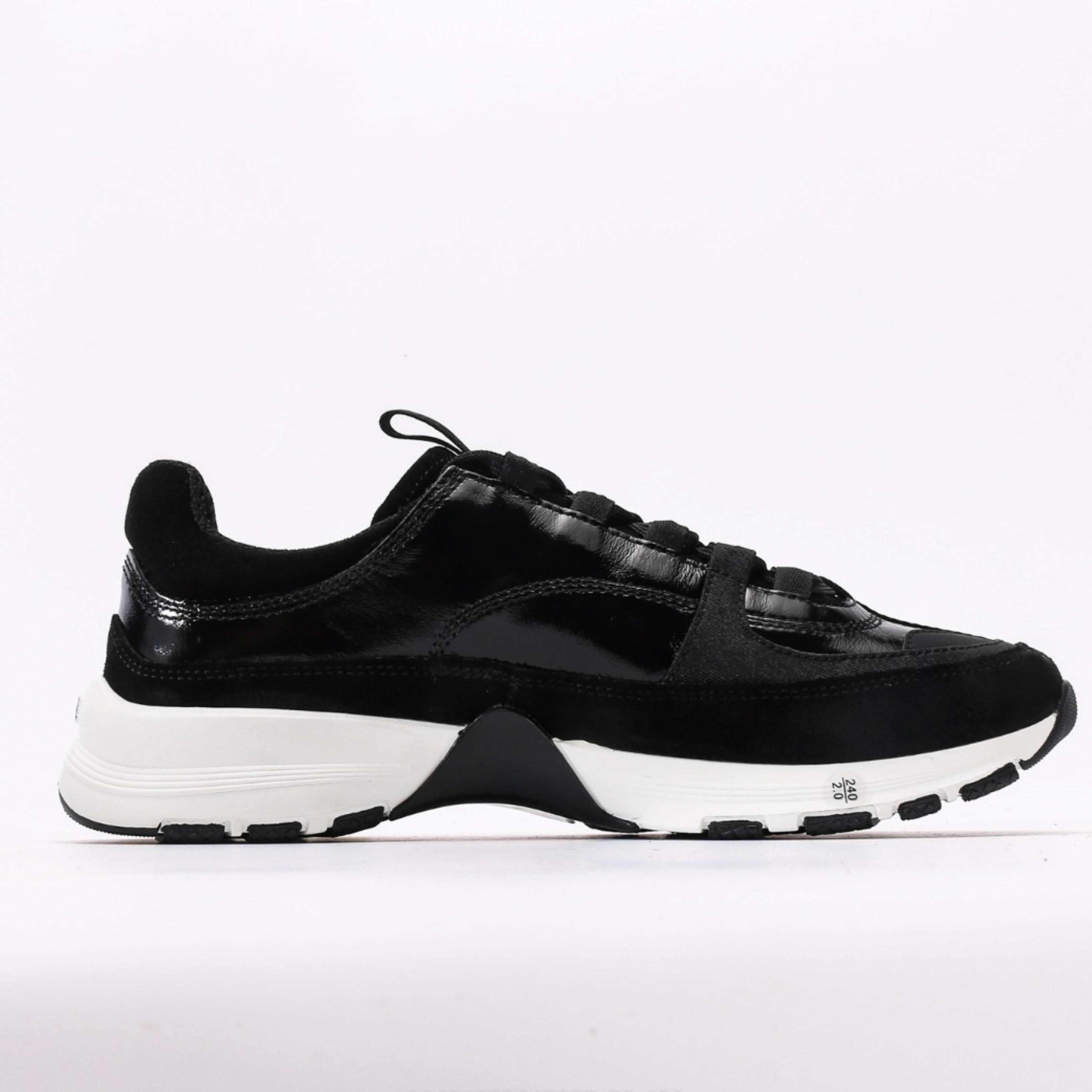 Chanel Laminated Calfskin Suede Low 2025