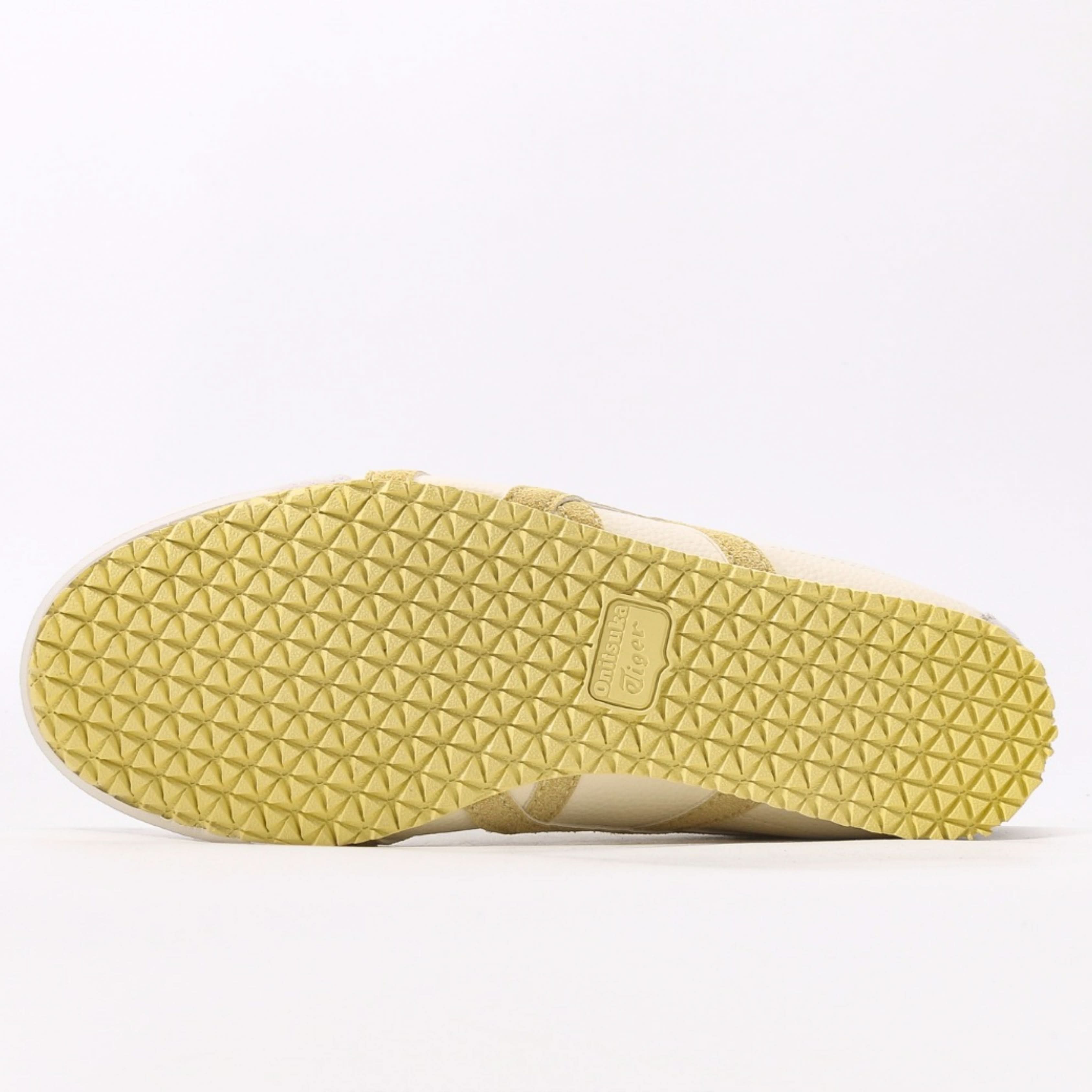 Onitsuka Tiger Corsair Lace-Up Sneaker – Cream White Calf Leather Edition