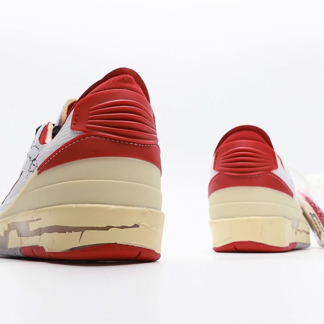 Nike Air Jordan 2 Retro Low SP Off-White White Red