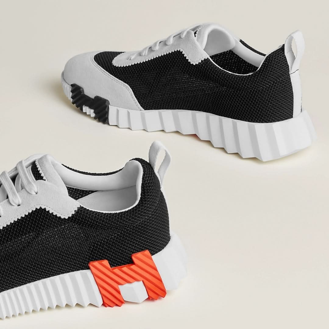 BASKETS UNISEXES BNCG - Blanc/Noir/Blanc/Orange