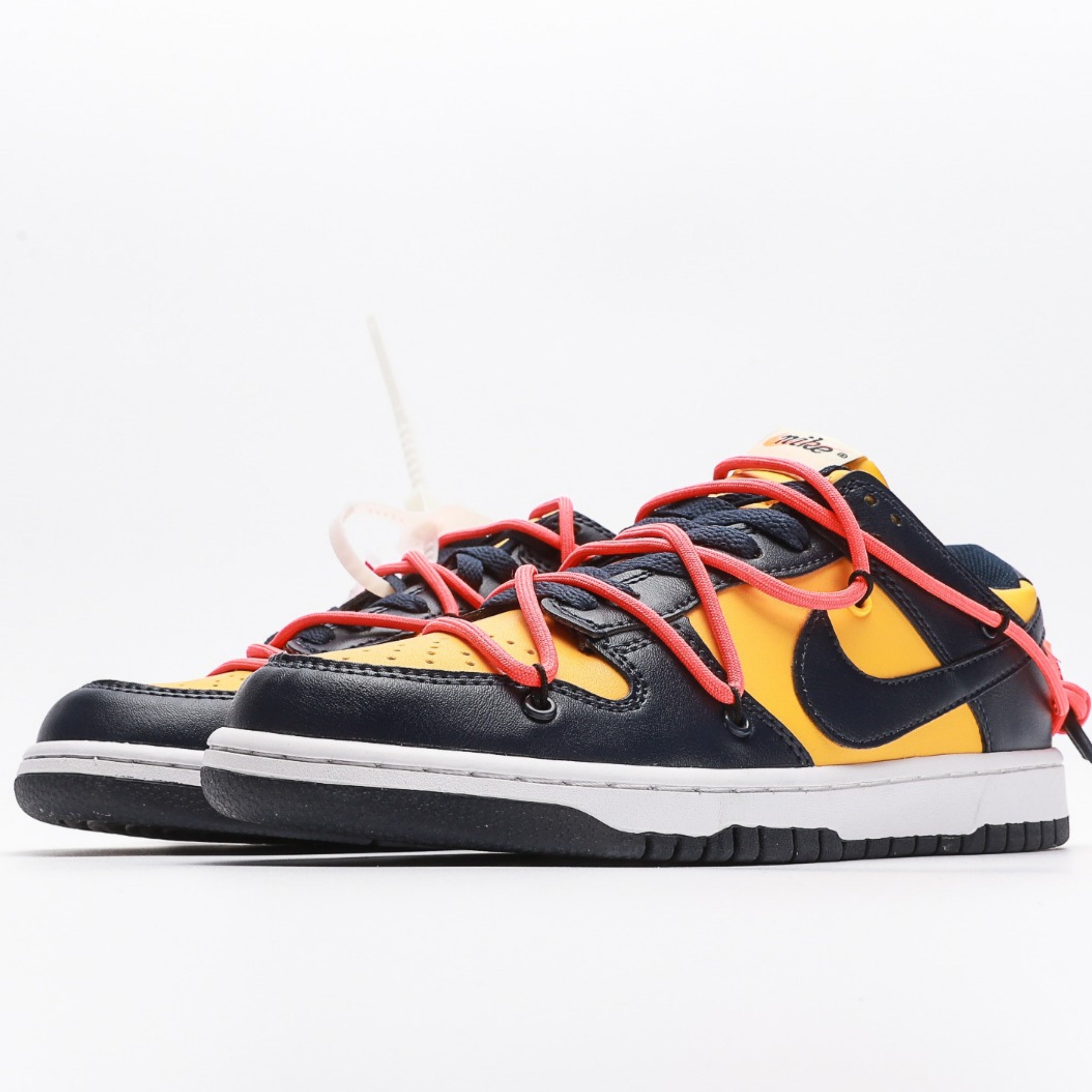 Nike Dunk Low Off-White University Gold Midnight Navy