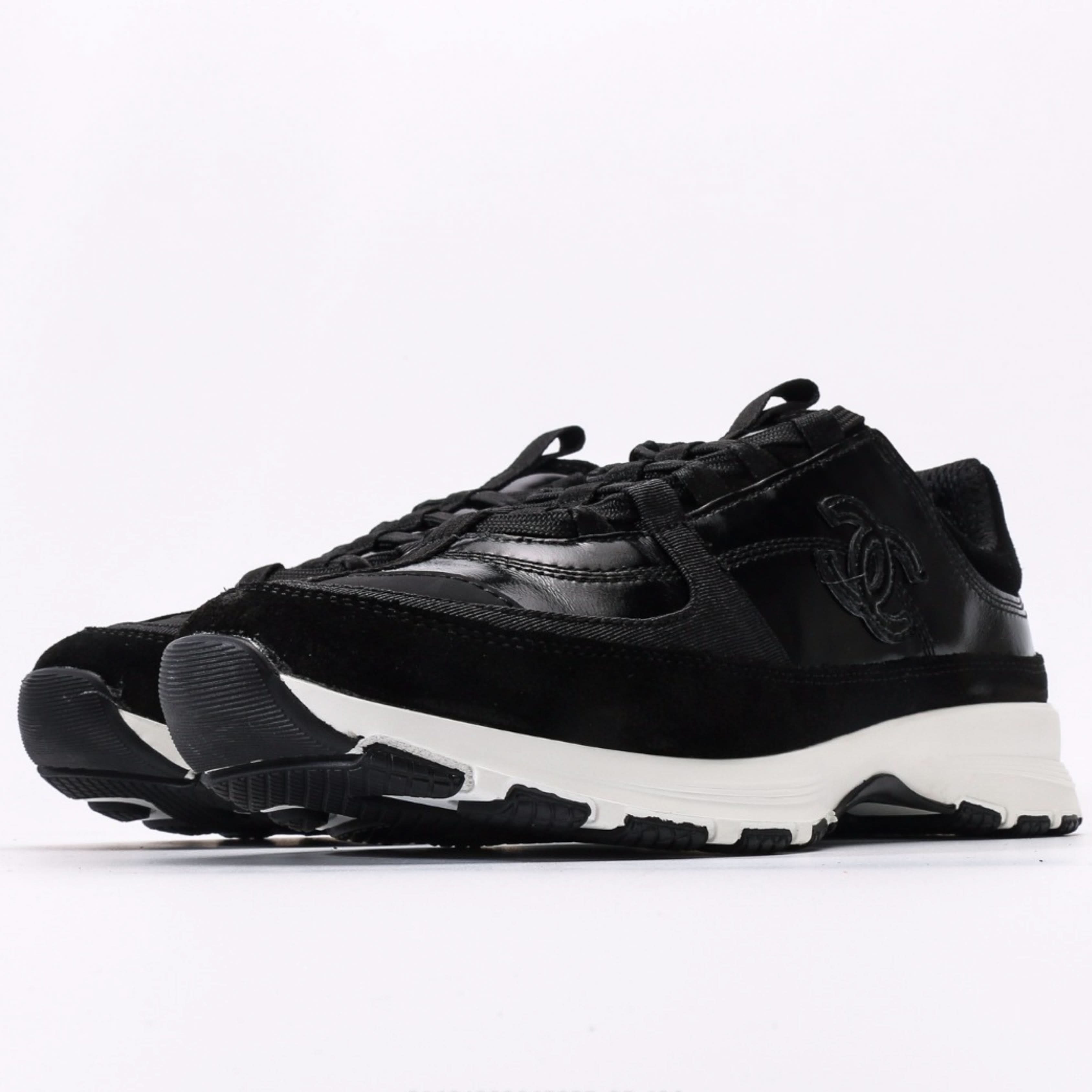 Chanel Laminated Calfskin Suede Low 2025