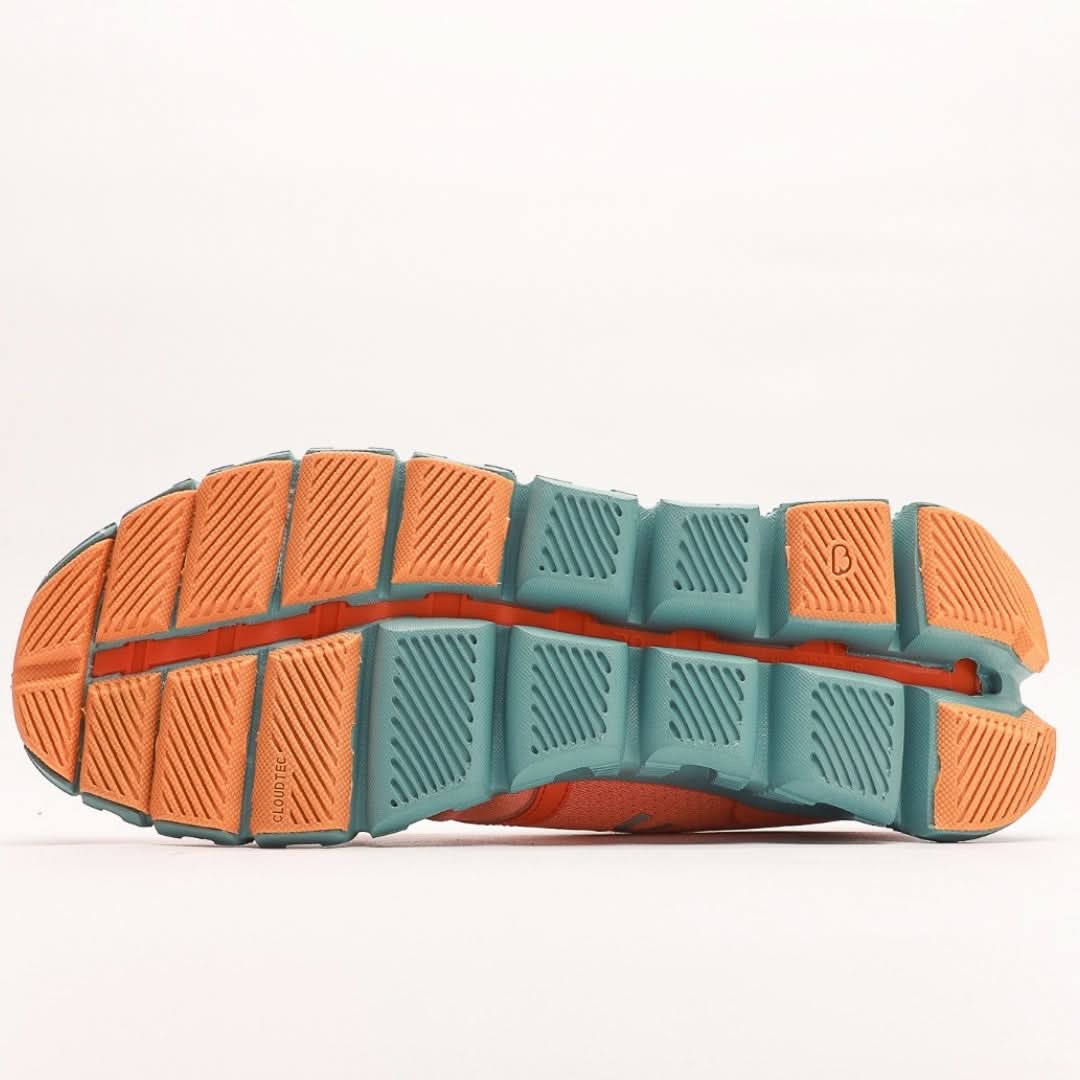 On Running Mens Cloud X Textile Synthetic Orange