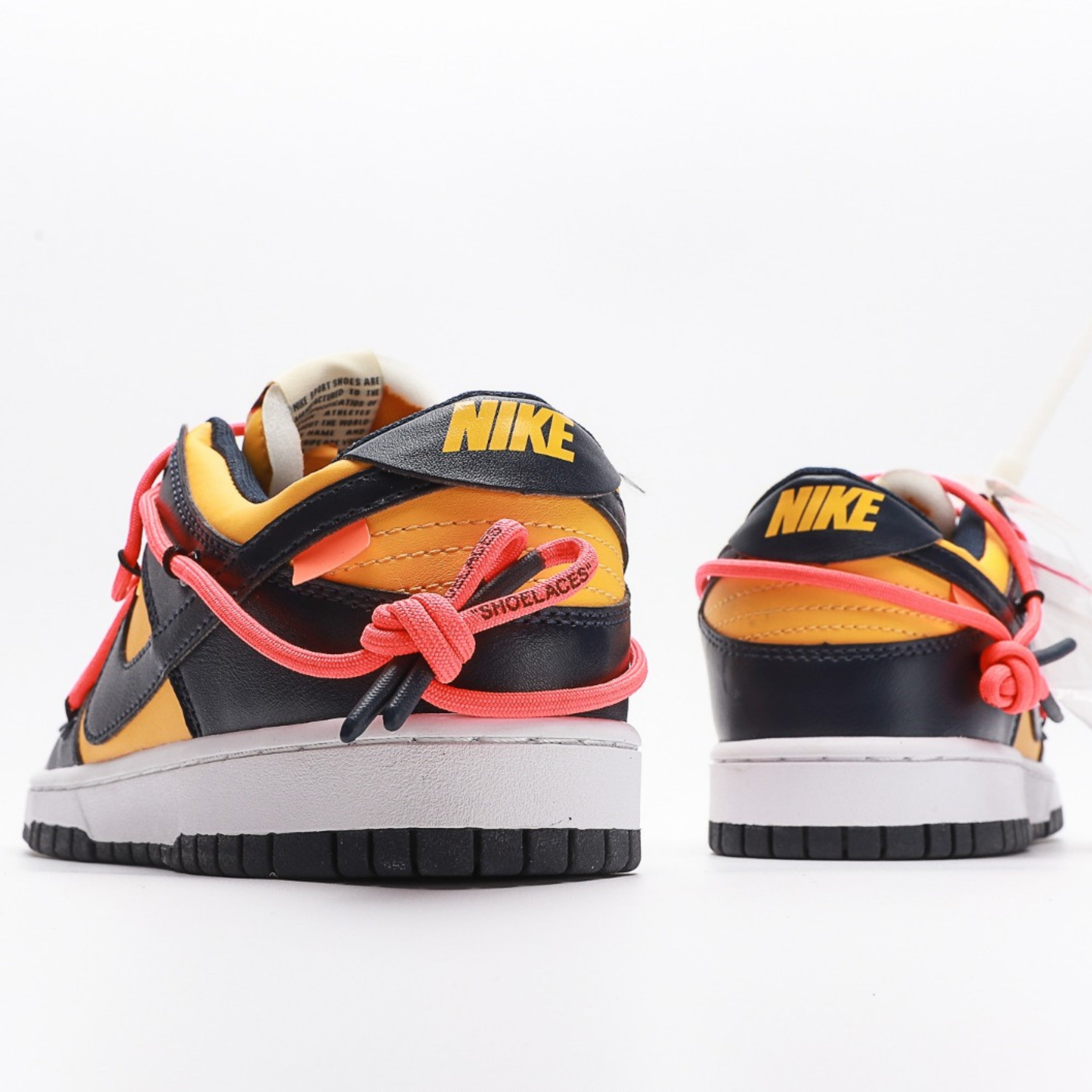 Nike Dunk Low Off-White University Gold Midnight Navy