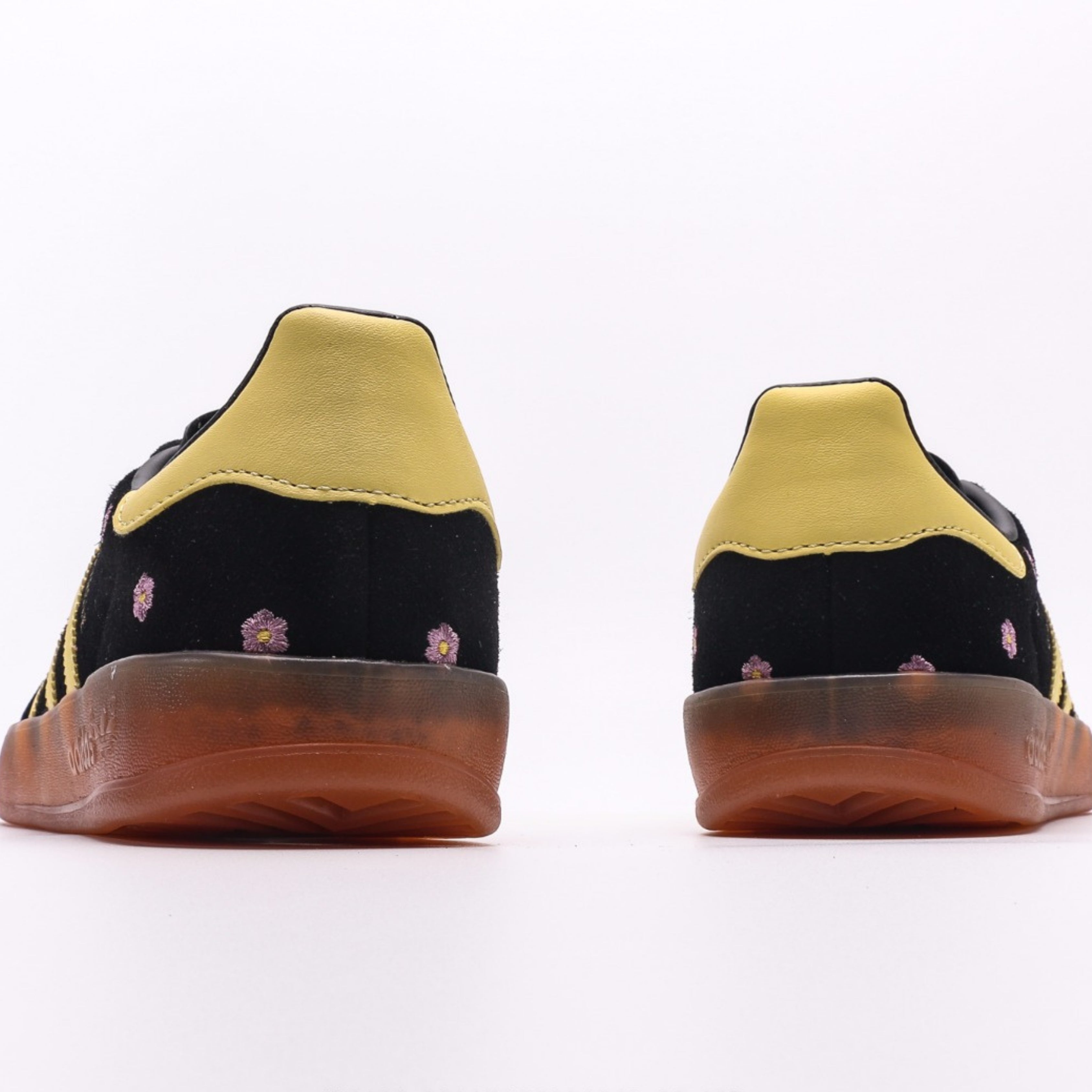 adidas Gazelle Indoor Core Black Almost Yellow Floral