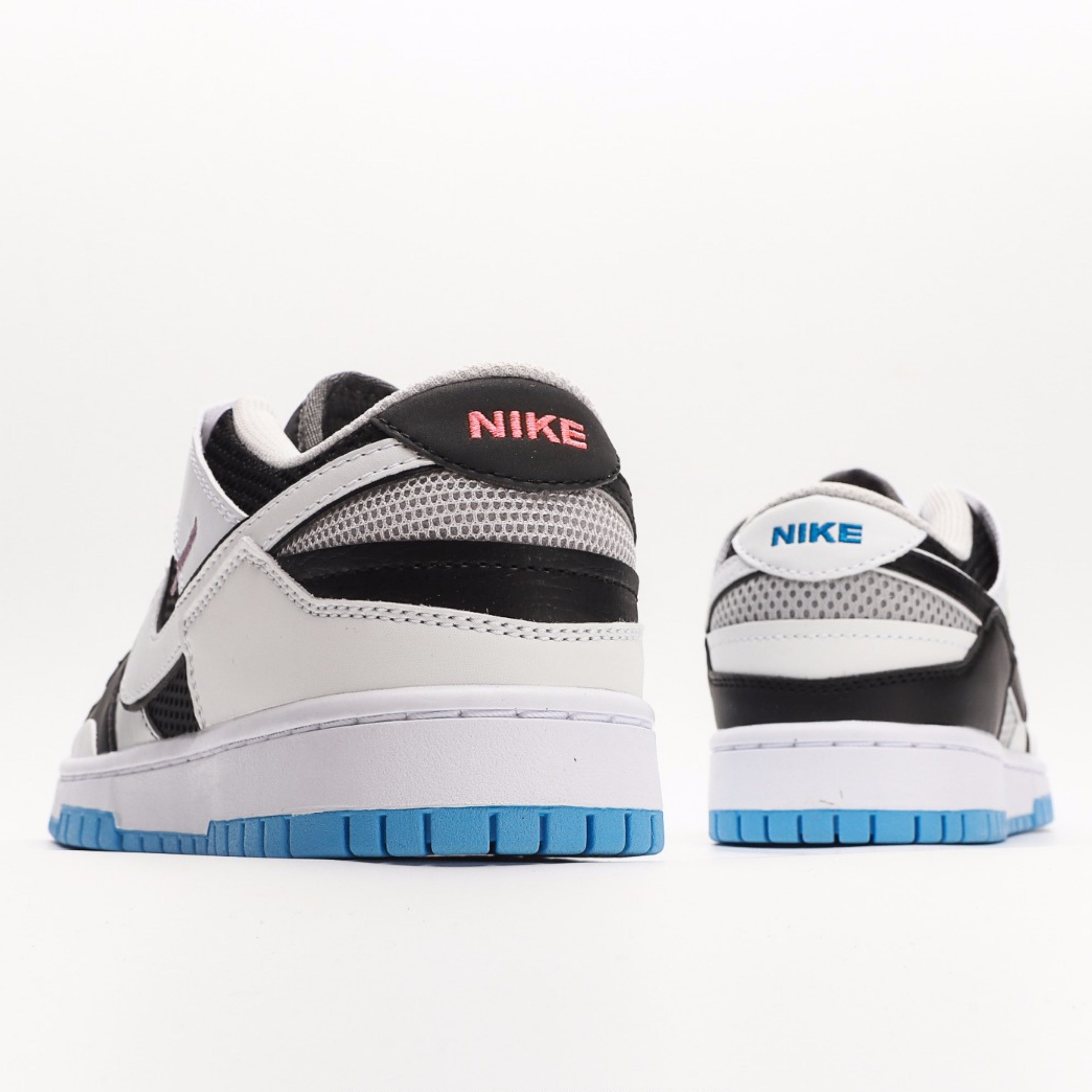 Nike Dunk Low Scrap Black Neutral Grey University Blue White