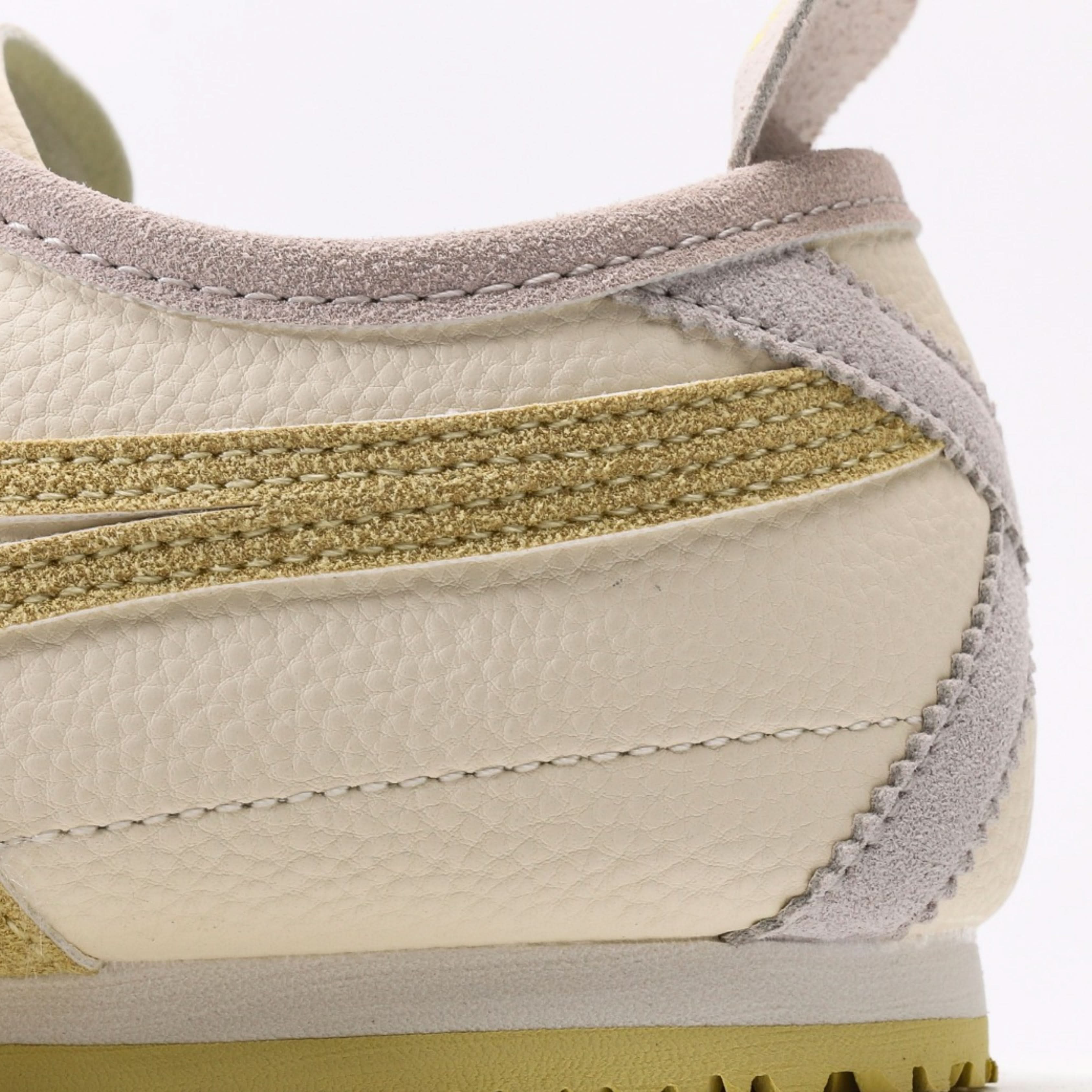 Onitsuka Tiger Corsair Lace-Up Sneaker – Cream White Calf Leather Edition