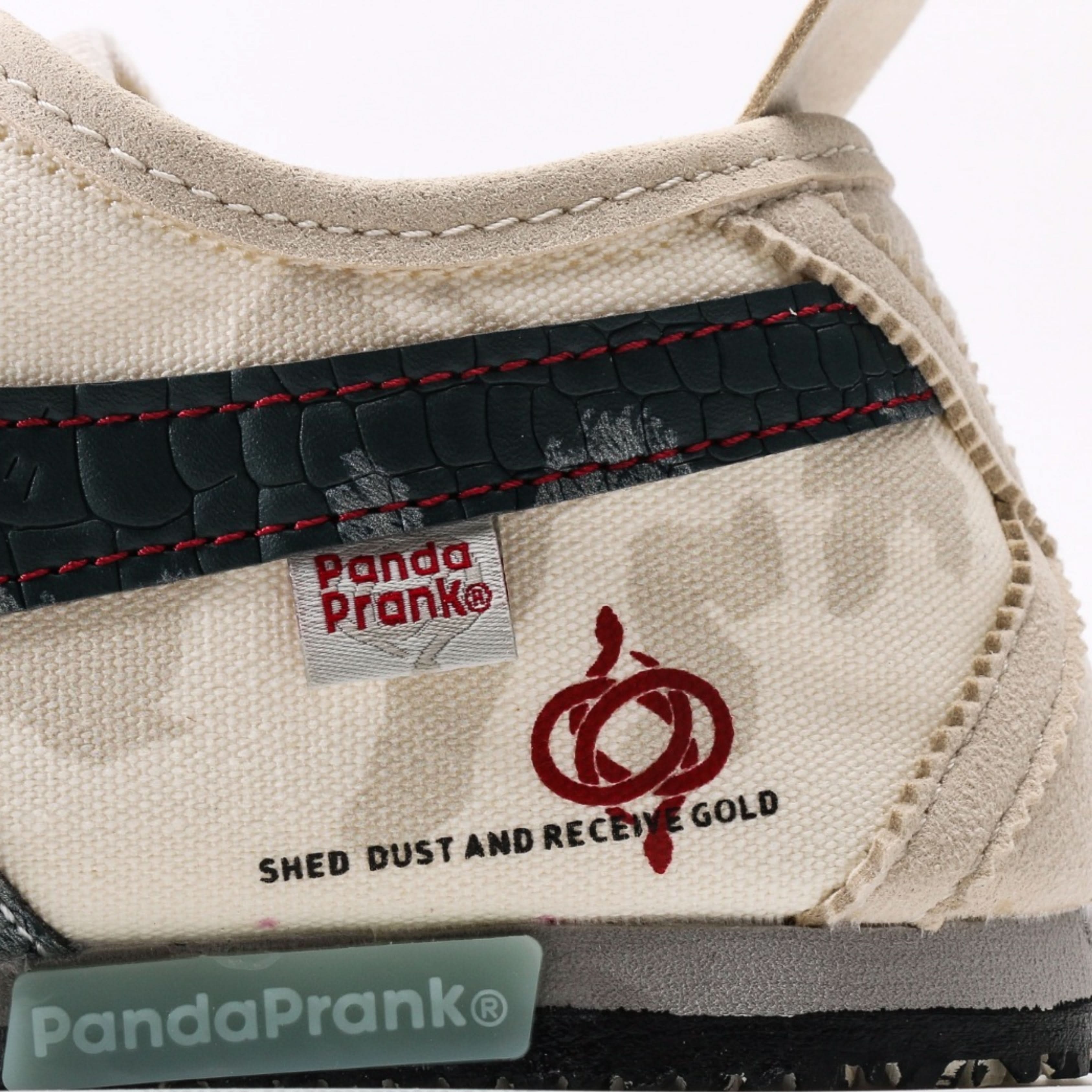 Onitsuka Tiger X Panda Prank Youth Trend – Beige & Black Winter 2024 Edition