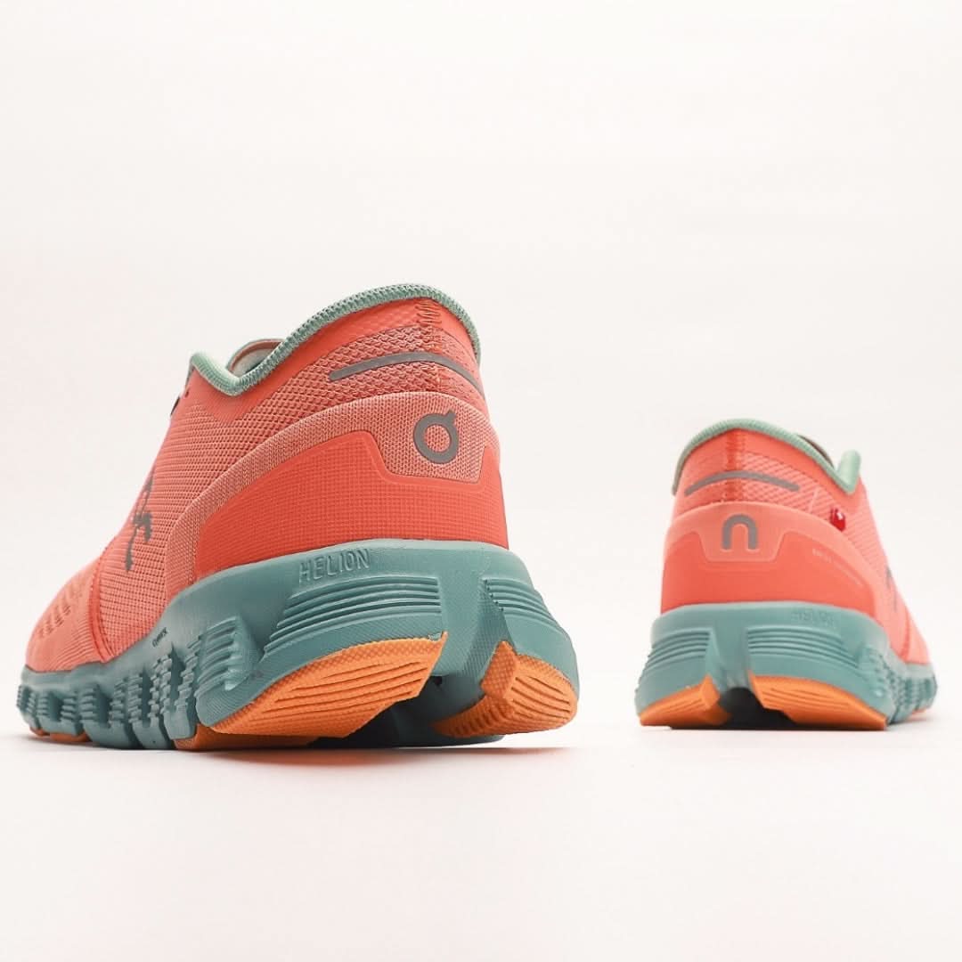 On Running Mens Cloud X Textile Synthetic Orange
