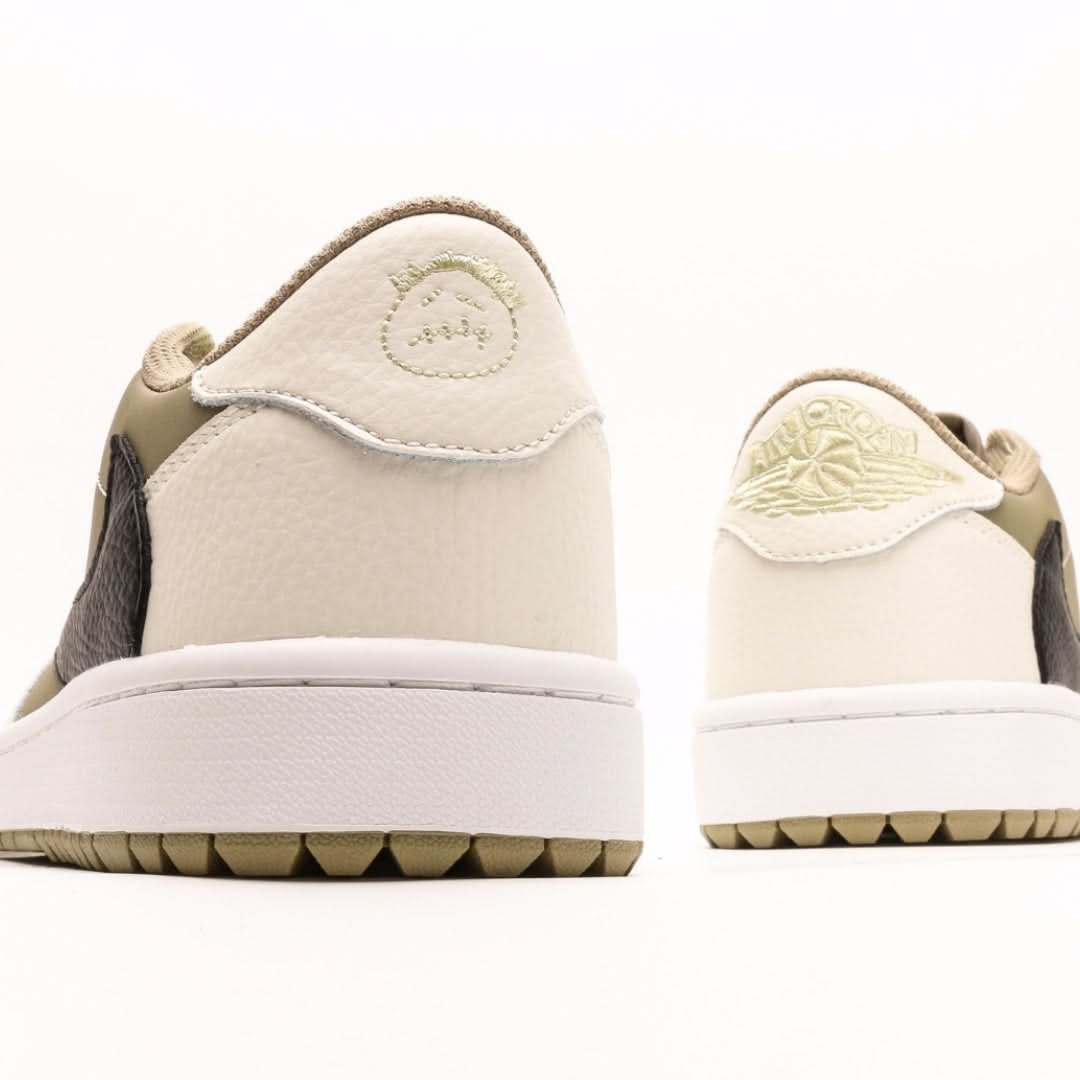 Nike Air Jordan 1 Retro Low Golf Travis Scott Neutral Olive