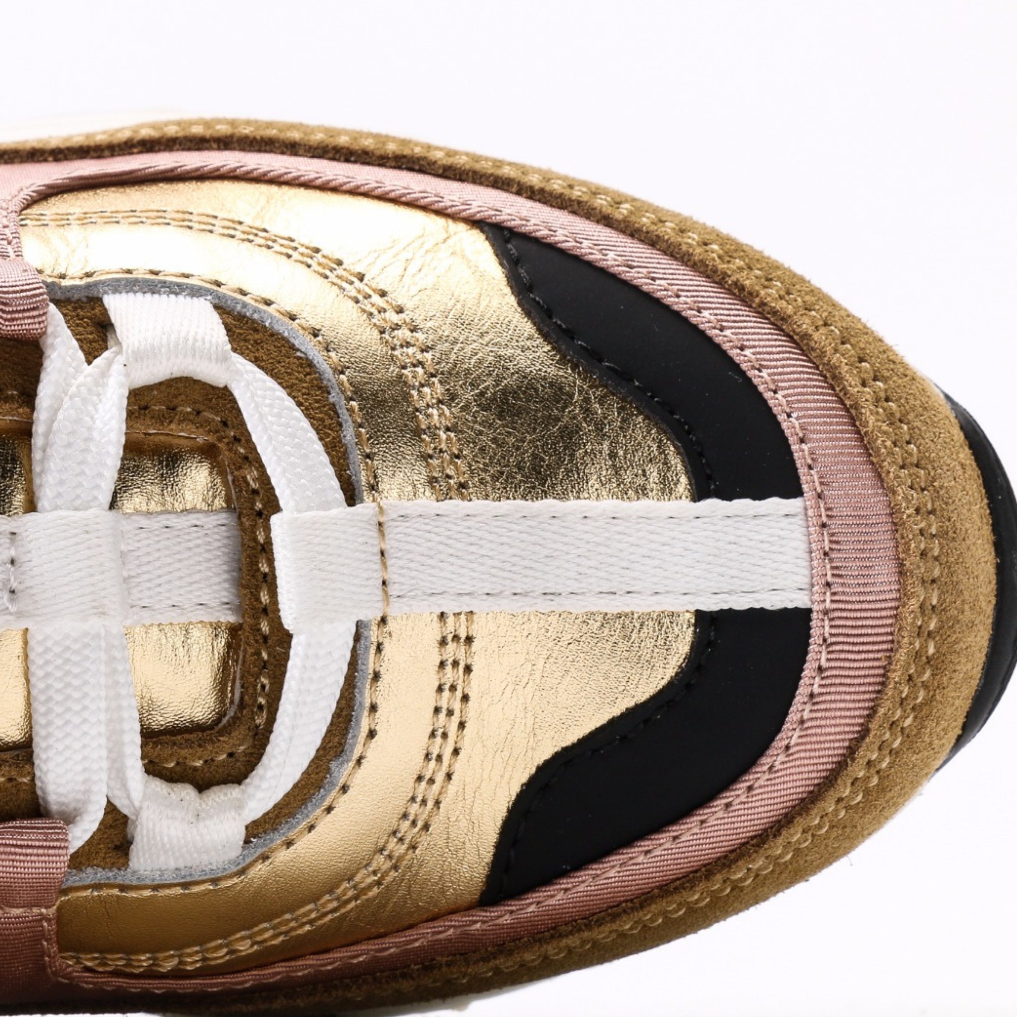 Chanel Laminated Calfskin Suede Low 2025