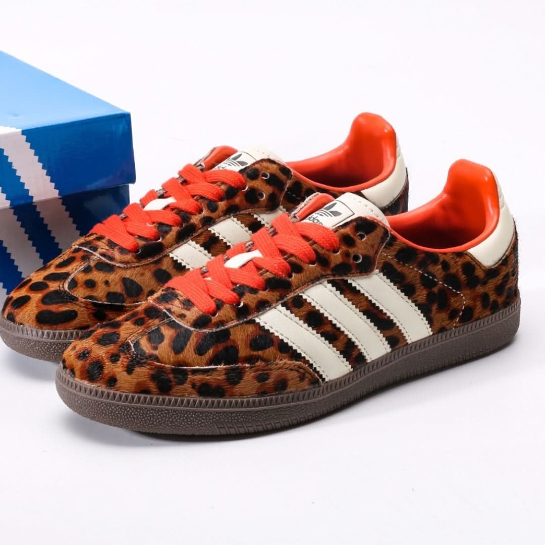 Adidas Samba OG Leopar Kadın Sneaker