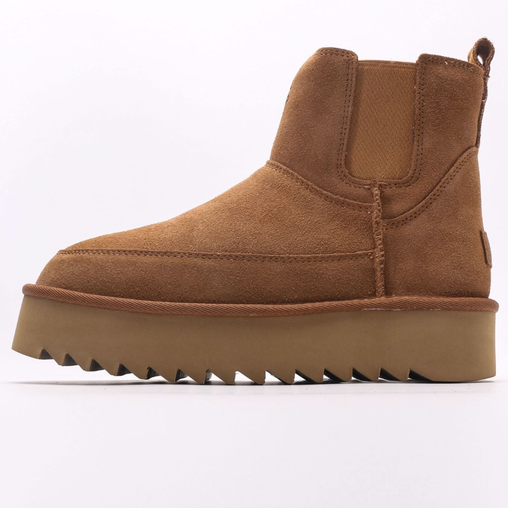 UGG-5877 Chelsea Platform Chestnut