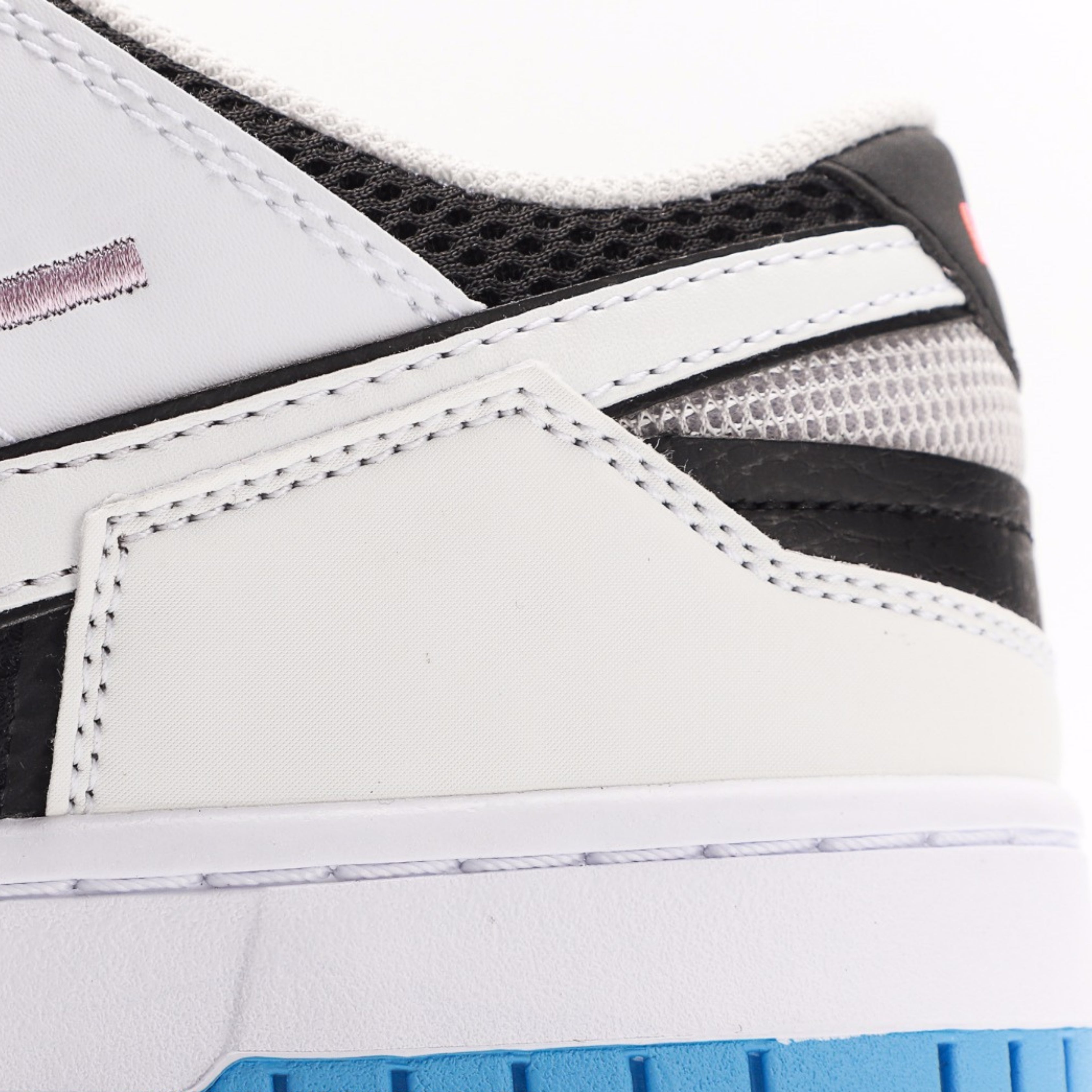Nike Dunk Low Scrap Black Neutral Grey University Blue White