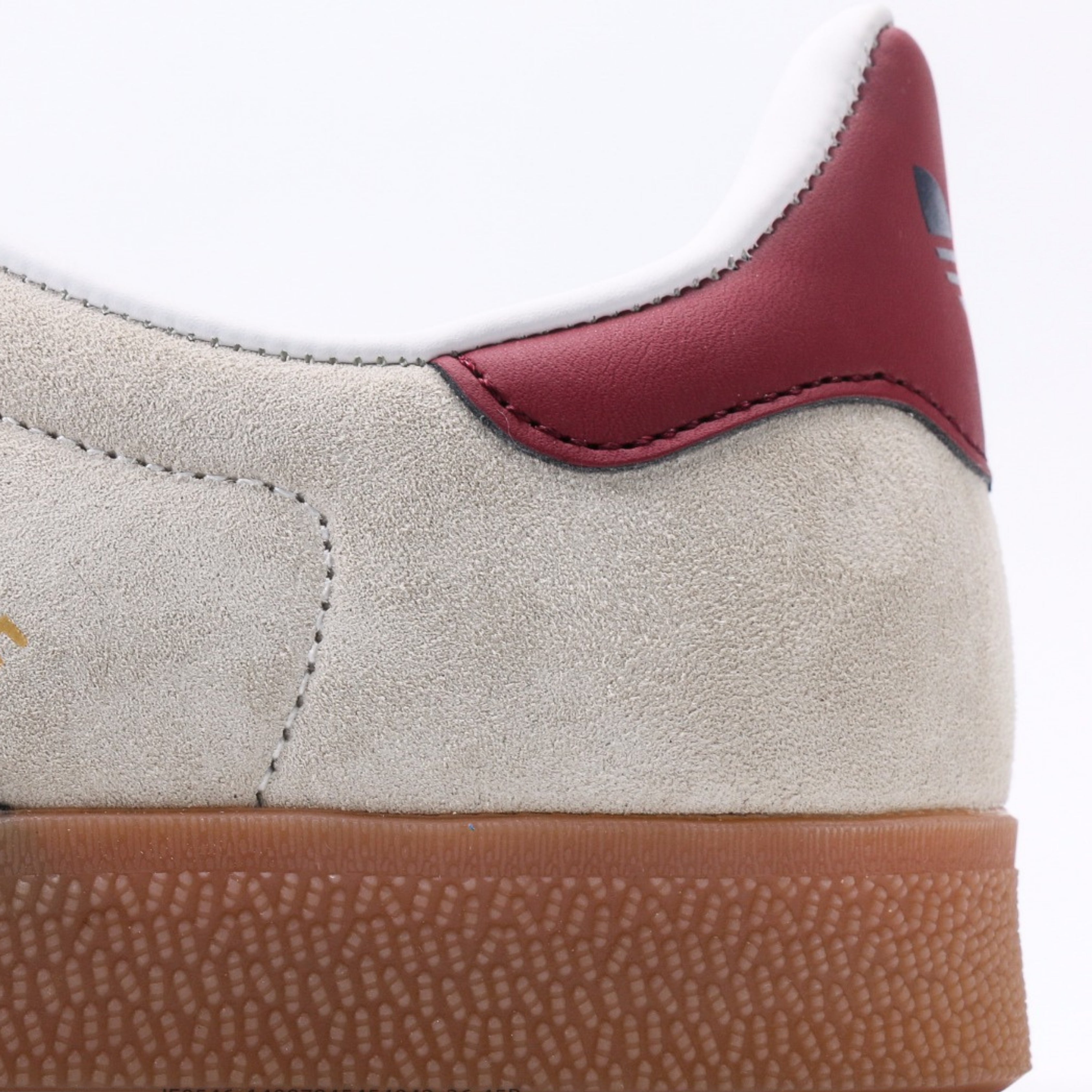 adidas Gazelle Beige Dark Blue Collegiate Burgundy