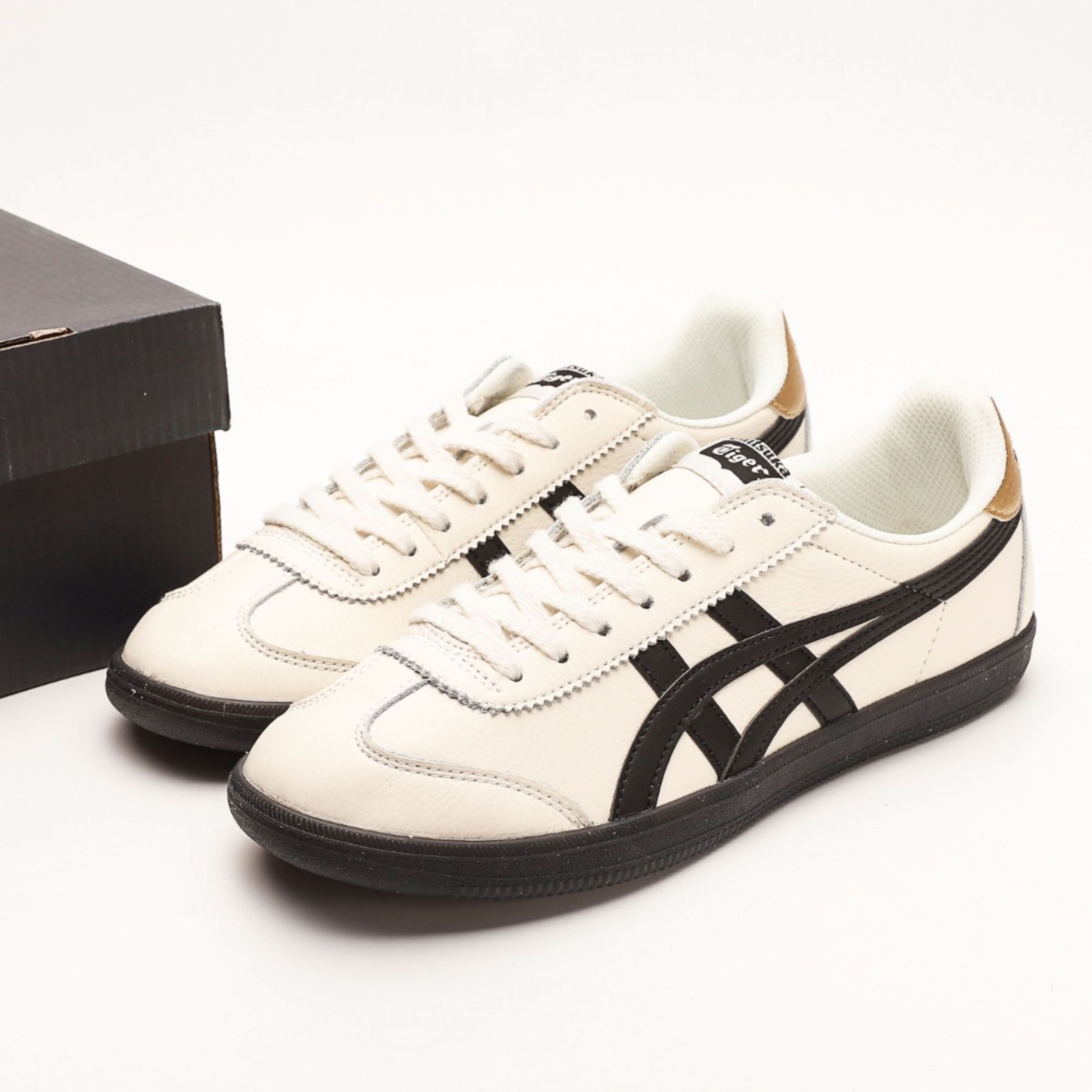 Onitsuka Tiger Tokuten – Cream/Black/Gold Edition