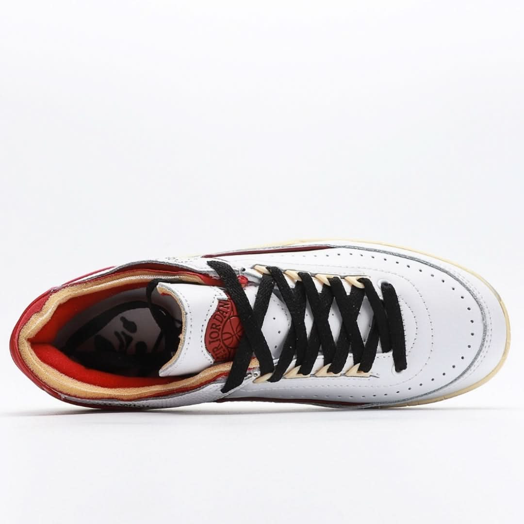 Nike Air Jordan 2 Retro Low SP Off-White White Red