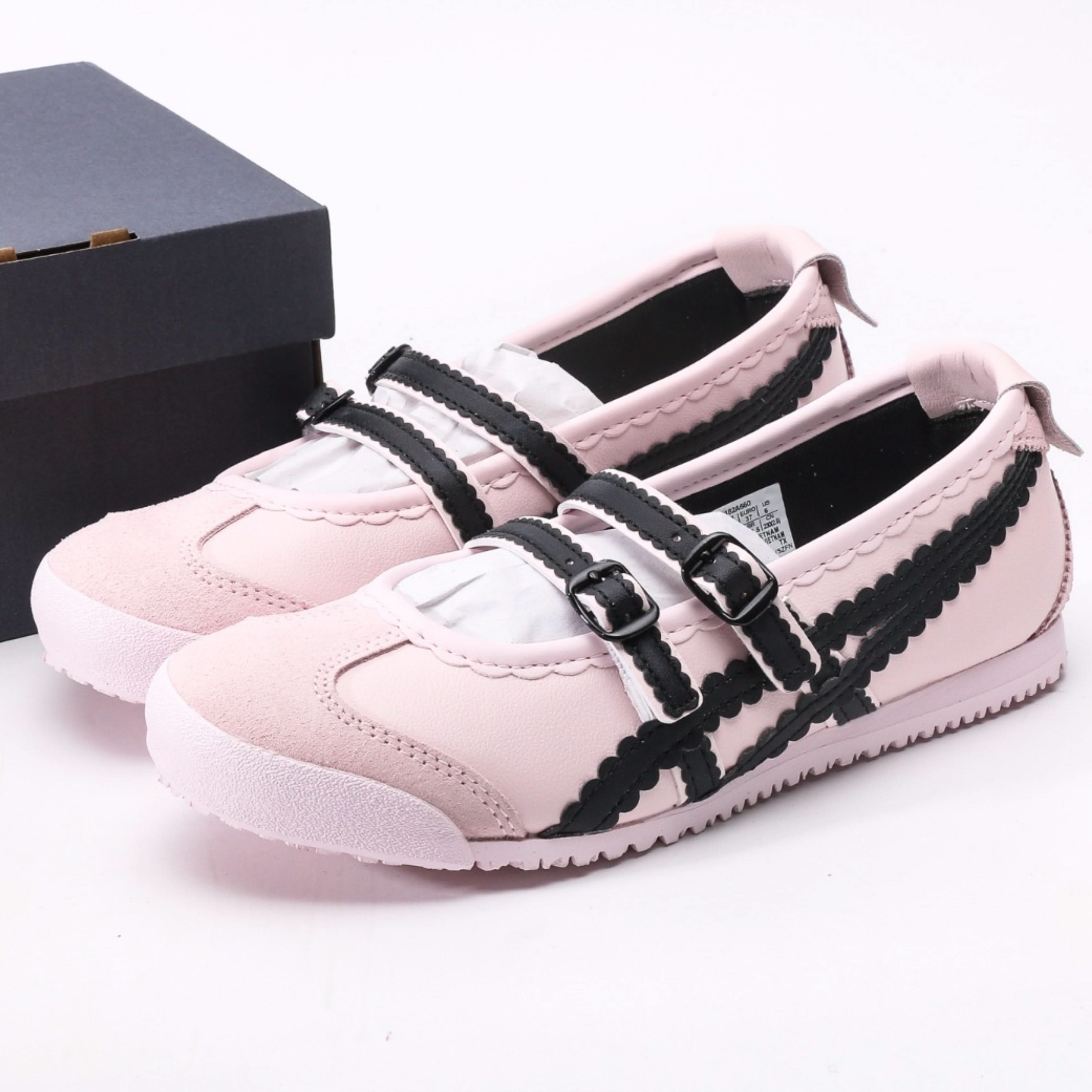 Onitsuka Tiger Scallop Strap – Light Pink Special Edition